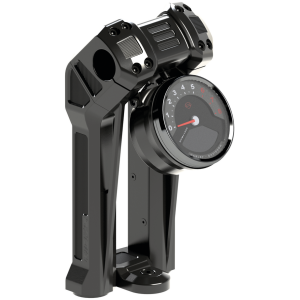 RICK'S PULLBACK CLUB STYLE RISER KITS FOR 1 1/4" BARS Clubstyle 10" Riser S Black FXLR19-Up