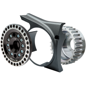 RICK'S OFFSET BELT PULLEYS & COVERS FOR SPORTSTER Offset pulley 13mm 29 teeth XL
