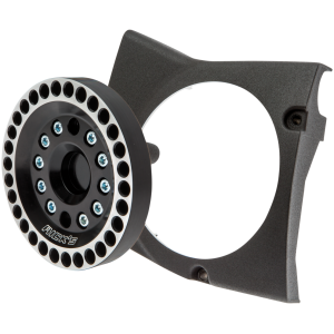 RICK'S SPROCKET & PULLEY COVER FOR SPORTSTER Insert f/stock 28T pulley XL04-up