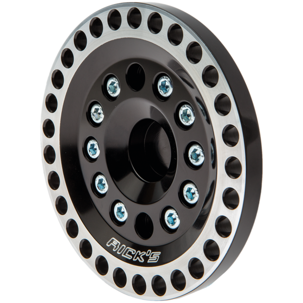 RICK'S OFFSET BELT PULLEYS & COVERS FOR SPORTSTER Insert f/29T 24mm offset pulley XL04-UP