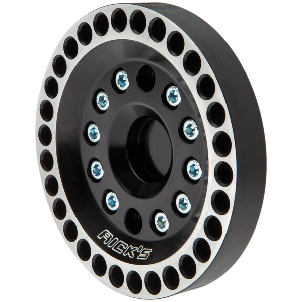 RICK'S SPROCKET & PULLEY COVER FOR SPORTSTER Insert f/stock 29T pulley XL04-up