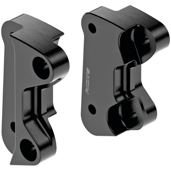 RICK'S CONVERSION BRACKETS FOR 13" BRAKE DISCS Caliper Brackets Front 13" FXLRS18-Up
