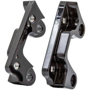 RICK'S CONVERSION BRACKETS FOR 13" BRAKE DISCS Caliper Brackets Front 13" FLH/T08-13