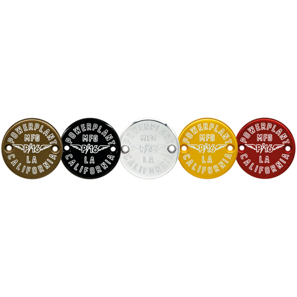 P16 POWERPLANT TIMER COVERS P16 POINTS COVER - M8 Black