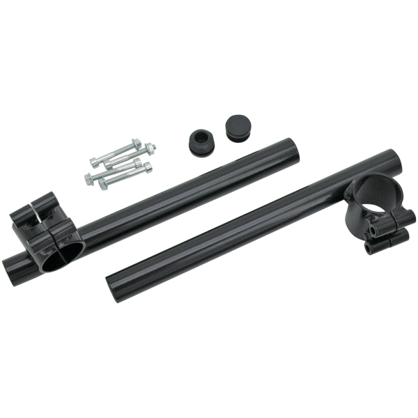 CLIP-ON HANDLEBARS Black Clip-Ons for 41mm forks