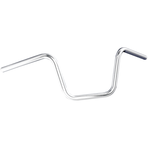 ZODIAC CUSTOM PRODUCTS ONE INCH DIAMETER APE HANGERS GZP Chrome Gibbon 8-1/4" bar Non-Dimpled