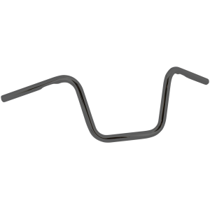 ZODIAC CUSTOM PRODUCTS ONE INCH DIAMETER APE HANGERS GZP Black Gibbon 8-1/4" bar Dimpled