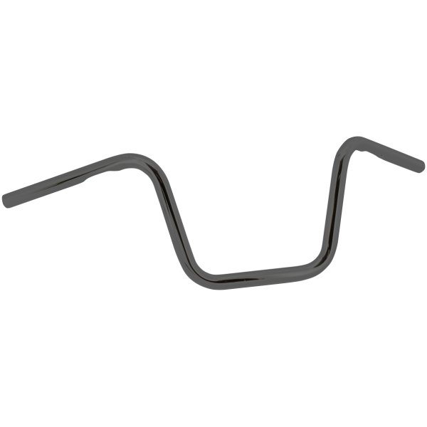 ZODIAC CUSTOM PRODUCTS ONE INCH DIAMETER APE HANGERS GZP Black Gibbon 8-1/4" bar Dimpled