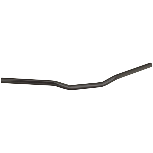 ZODIAC CUSTOM PRODUCTS ONE INCH DIAMETER DIRT TRACK HANDLEBARS GZP Black Tracker bar non-Dimpled 2"