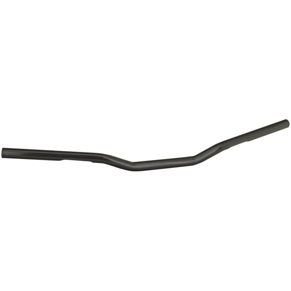 ZODIAC CUSTOM PRODUCTS ONE INCH DIAMETER DIRT TRACK HANDLEBARS GZP Black Dirt Track bar Dimpled 2"