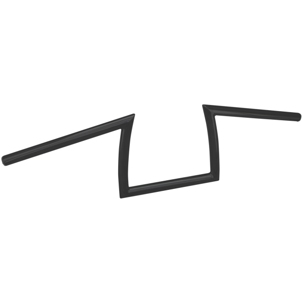 ZODIAC CUSTOM PRODUCTS ONE INCH DIAMETER DONKEY BAR HANDLEBARS GZP ZCP Donkey bar+ BLACK NON-DIMPLED 8"