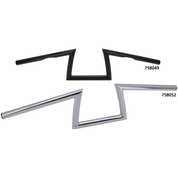 ZODIAC CUSTOM PRODUCTS ONE INCH DIAMETER DONKEY BAR HANDLEBARS GZP ZCP Donkey bar 1" chrome 6-1/2"