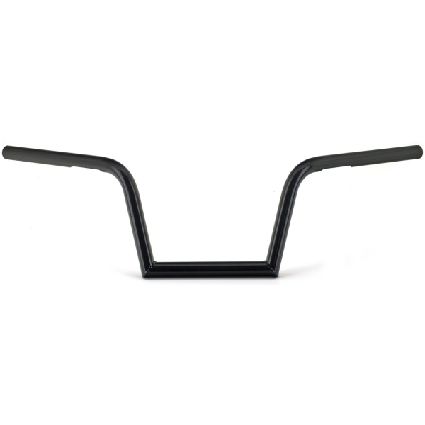 ZODIAC CUSTOM PRODUCTS ONE INCH DIAMETER CRUISER HANDLEBARS GZP CRUISER - BLACK DIMPLED 8-1/4"