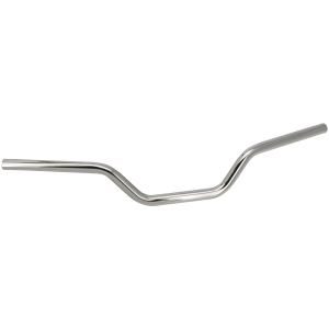 ZODIAC CUSTOM PRODUCTS ONE INCH DIAMETER DIRT TRACK HANDLEBARS GZP DIRT TRACK HIGH CHROME nodimpl 4-1/2