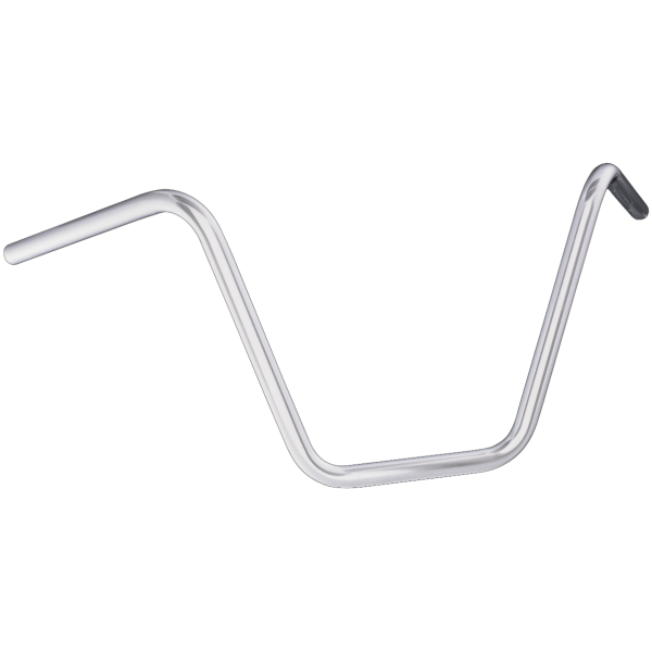 ZODIAC CUSTOM PRODUCTS ONE INCH DIAMETER APE HANGERS GZP Chrome Apes 13-1/2" non-dimpled