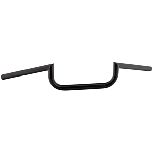 ZODIAC CUSTOM PRODUCTS ONE INCH DIAMETER CLUBMAN HANDLEBARS GZP Blk Clubman handlebar non-dimpl