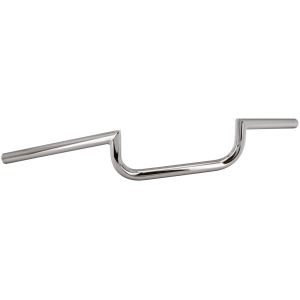 ZODIAC CUSTOM PRODUCTS ONE INCH DIAMETER CLUBMAN HANDLEBARS GZP Chr Clubman handlebar non-dimpl