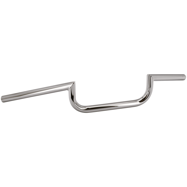 ZODIAC CUSTOM PRODUCTS ONE INCH DIAMETER CLUBMAN HANDLEBARS GZP Chr Clubman handlebar non-dimpl