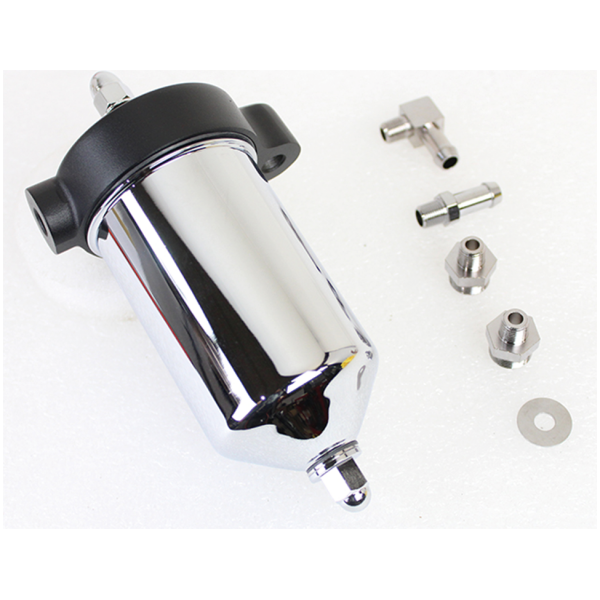EARLY STYLE BIG TWIN OIL FILTER KITS Black & chrome Oil filter kit BT48-64
