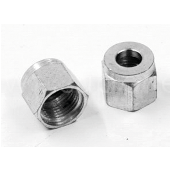 GAS LINES FOR VINTAGE MODELS Nuts, gasline 50-65 set of 2