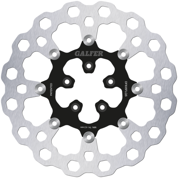 GALFER "BIG CUBIQ" DISC BRAKE ROTORS Galfer DF835 Cubiq Floating 12.6" Black