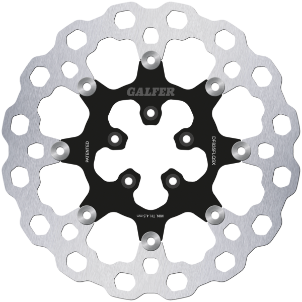 GALFER "BIG CUBIQ" DISC BRAKE ROTORS Galfer DF835 Cubiq Floating 13" Black