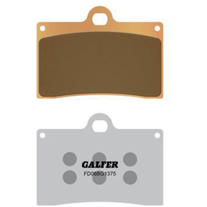 GALFER FRONT DISC BRAKE PADS Galfer FD068 Sintered Performance Pads
