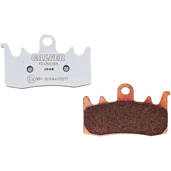 GALFER FRONT DISC BRAKE PADS Galfer FD475 Sintered Performance Pads