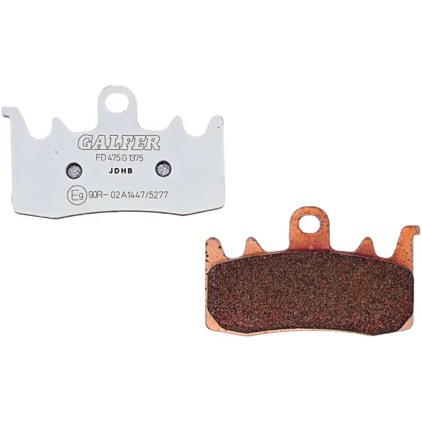GALFER FRONT DISC BRAKE PADS Galfer FD475 Sintered Performance Pads