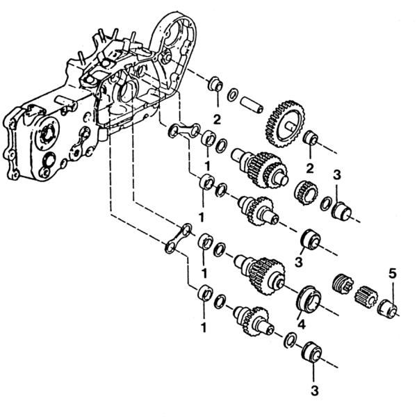 CAMSHAFT GEAR CASE BUSHINGS, BEARINGS AND THRUST PLATES 4pck Camshaft Needle Bearing XL57-90