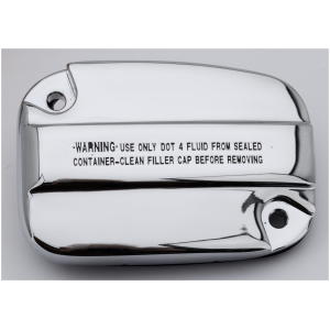 CLUTCH MASTER CYLINDER COVER Clutch M/C Cover Chrome FLH/T14-16