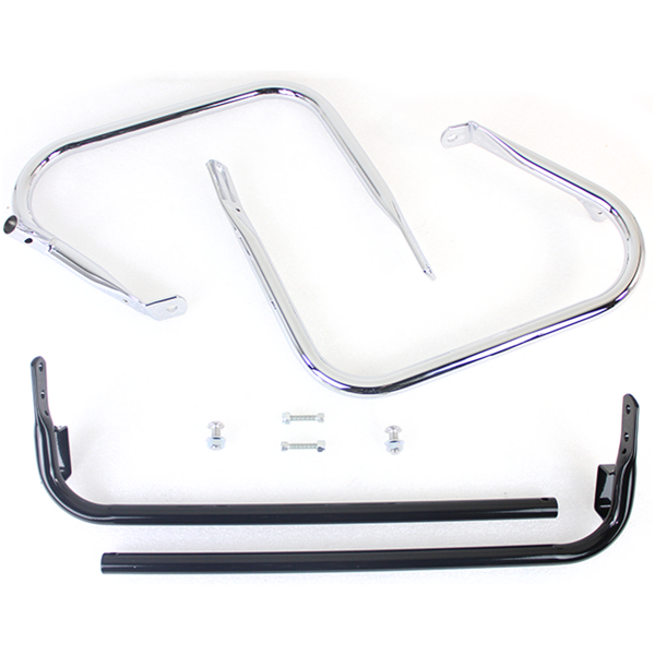 STANDARD SADDLEBAG GUARDS Saddlebag Guard Kit Chrome FLH/T97-08