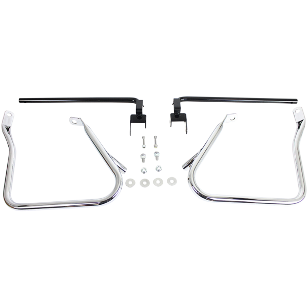 STANDARD SADDLEBAG GUARDS Saddlebag Guard Kit Chrome FLH/T14-Up