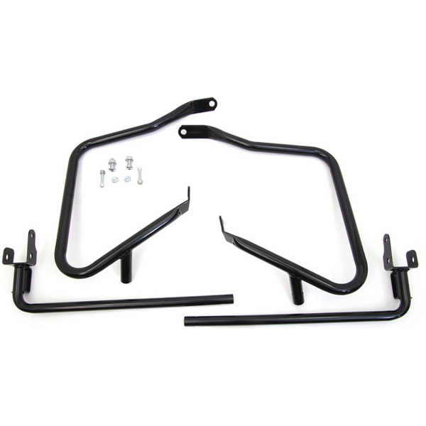 STANDARD SADDLEBAG GUARDS Saddlebag Guard Kit Black FLH/T14-Up