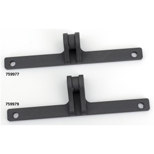 BURLY BRAND FAIRINGS FXFB18 Low headlight fairing bracket kit