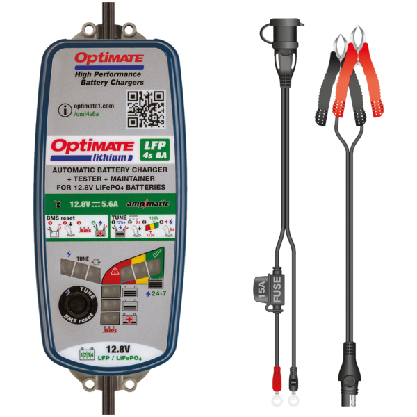 OPTIMATE LITHIUM BATTERY CHARGERS Optimate Lithium Charger 4S 6A EU TM390