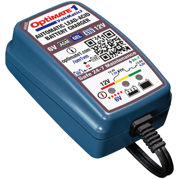 OPTIMATE 1 VOLTMATIC 6 & 12 VOLT BATTERY CHARGER