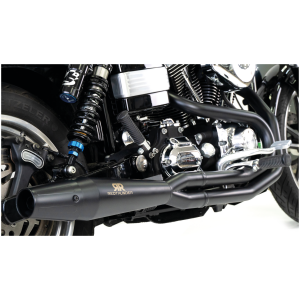REDTHUNDER 2-INTO-1 EXHAUST SYSTEMS Redthunder 2-1 Black FXD06-17