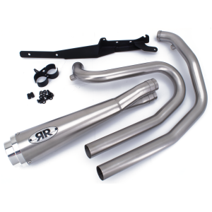 REDTHUNDER 2-INTO-1 EXHAUST SYSTEMS WITH ALUMINUM END CAP