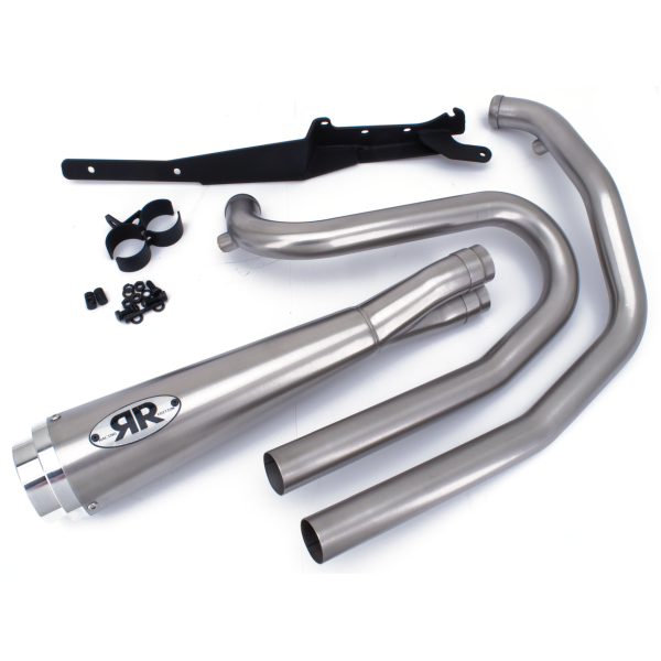 REDTHUNDER 2-INTO-1 EXHAUST SYSTEMS WITH ALUMINUM END CAP