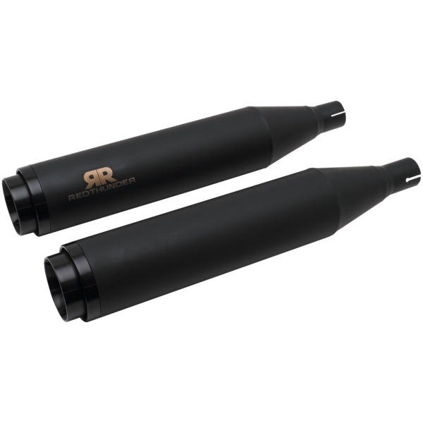 REDTHUNDER SLIP-ON MUFFLERS FOR MILWAUKEE EIGHT SOFTAIL Redthunder S/O Polished ST18-Up