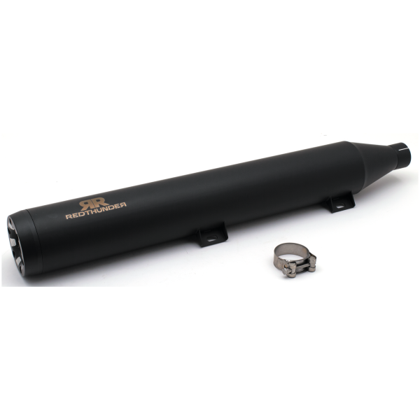 REDTHUNDER SLIP-ON MUFFLERS FOR SPORT GLIDE Redthunder S/O Black FLSB18-20 E4
