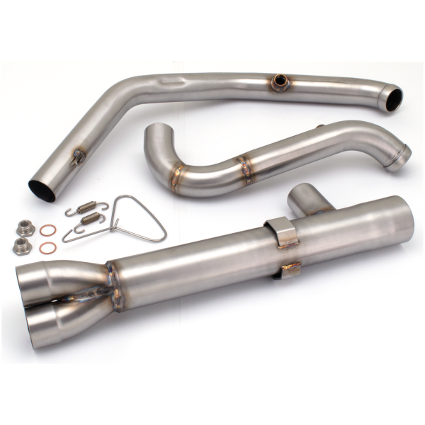 REDTHUNDER "NO-CAT" HEADERS FOR MILWAUKEE EIGHT TOURING Redthunder Race Headers FLH/T17-20