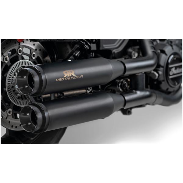 REDTHUNDER SLIP-ON MUFFLERS FOR INDIAN SCOUT
