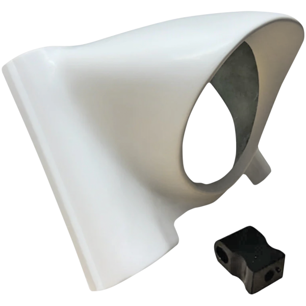 "EL CABRON" HEADLIGHT NACELLE FOR HERITAGE SOFTAIL Nacelle ''El Cabron'' FLHCS18-Up