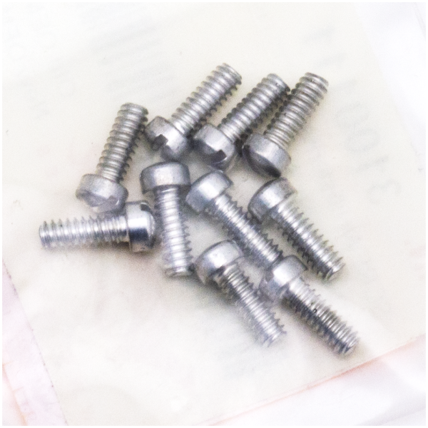 LINKERT M-SERIES CARBURETOR 10pck Fillisterhead screw 6-32x3/8 WhP
