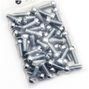 FILLISTER HEAD SCREWS 50pck Fillisterhead screw 10-24x5/8 zinc