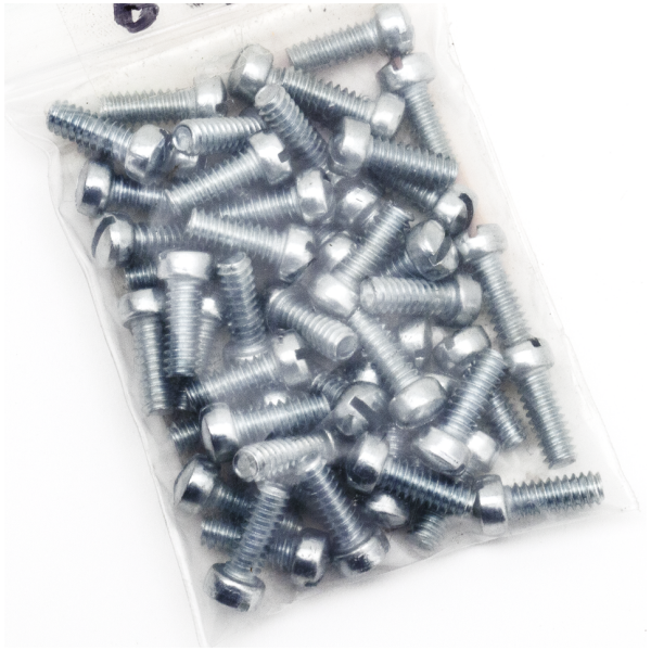 FILLISTER HEAD SCREWS 50pck Fillisterhead screw 10-24x5/8 zinc