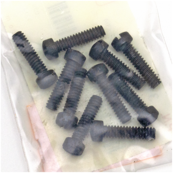 FILLISTER HEAD SCREWS 10pck Fillisterhead screw 10-24x3/4 prk