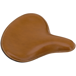 KR STYLE SOLO SEATS KR/Bobber style brown leather seat